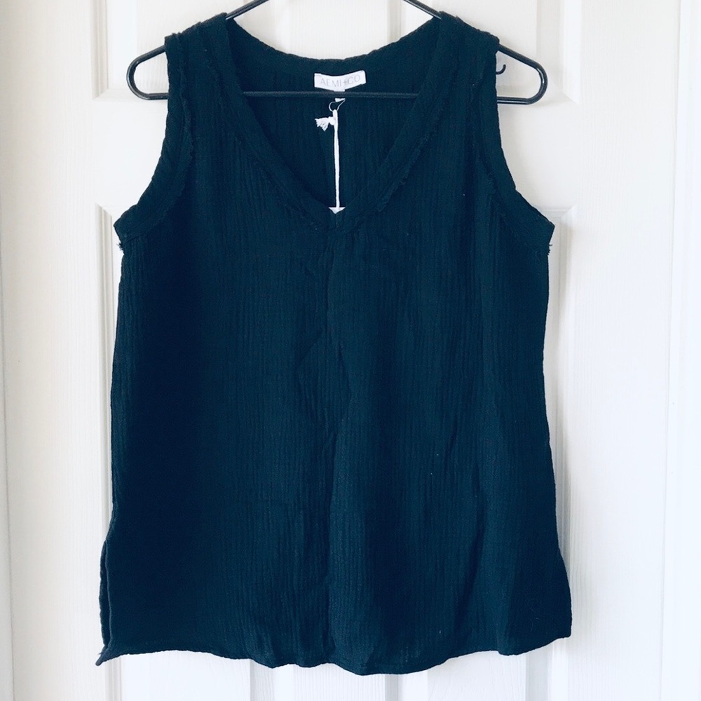 Black Nasia Tank